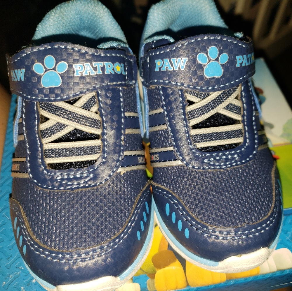 Paw patrol light up sneakers